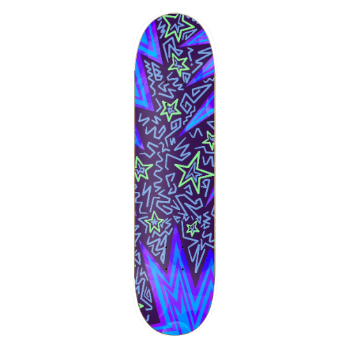 Patterned Skate Deck